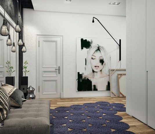 Artistic bedroom design