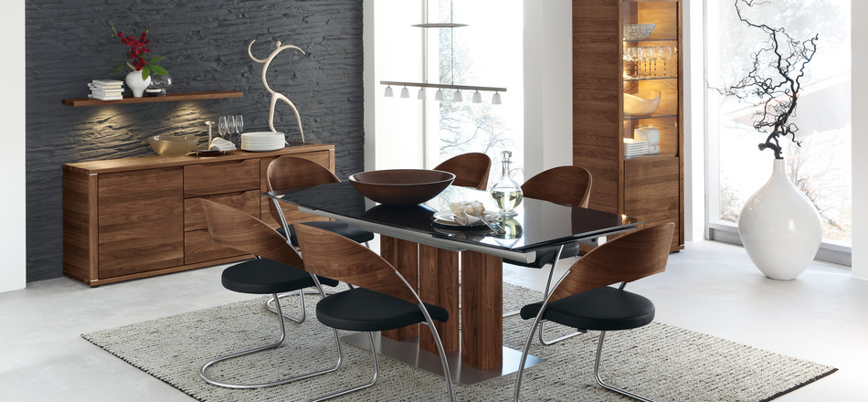 Black dining set ideas