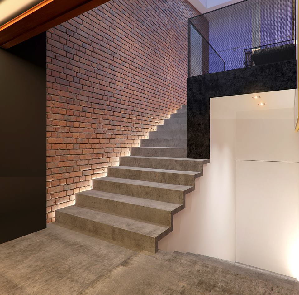 Modern stairway design