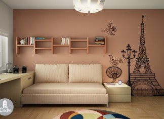 France Scheme To Decorate Kid's Bedroom