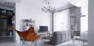 Luminous Loft Design For Apartment