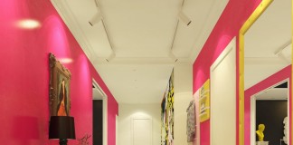 Pink room decoration