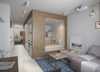 Small and effective apartment design