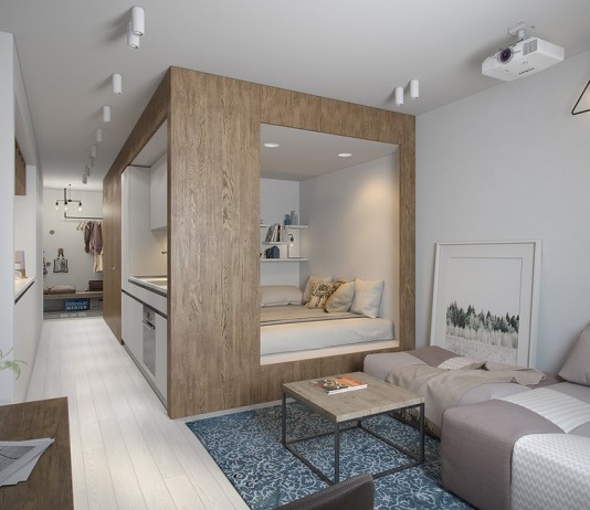 Small and effective apartment design