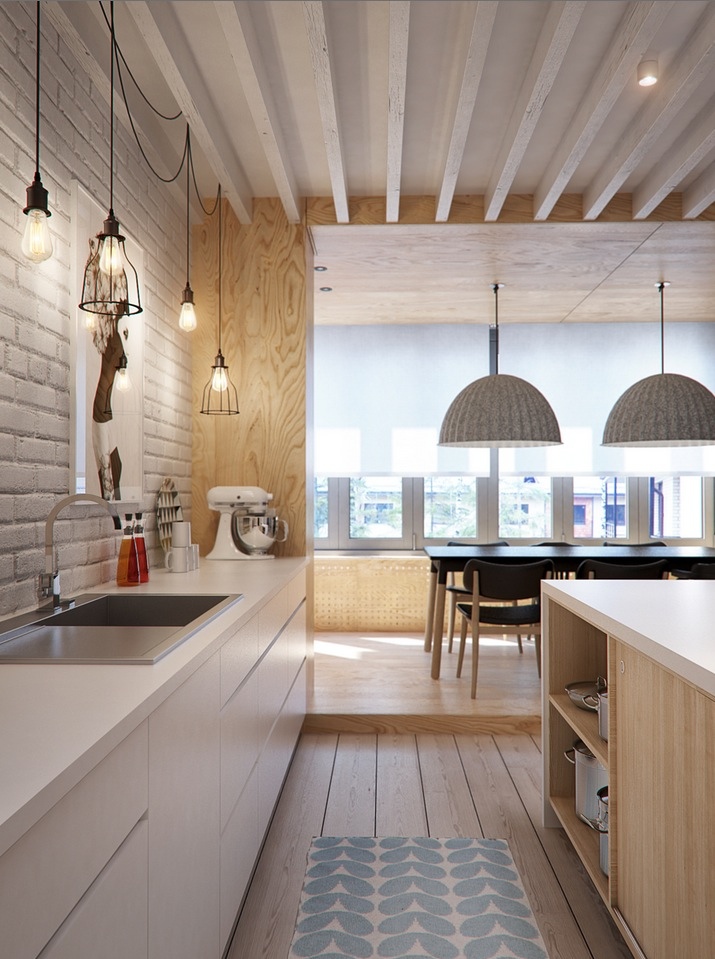Modern and stylish kitchen design