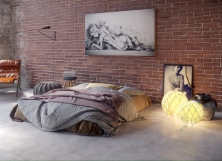 Unique bedroom design for men
