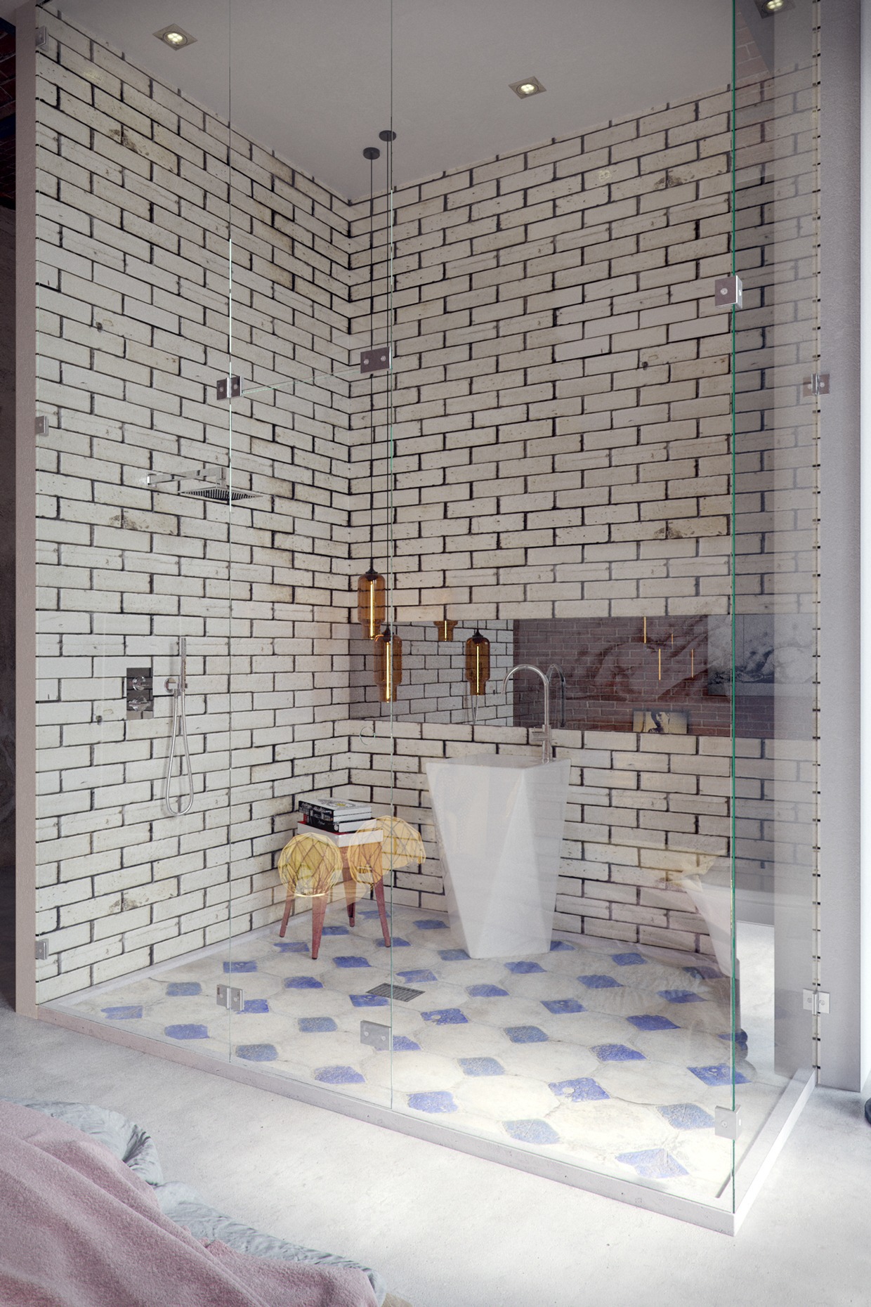 bathroom design for teenage girl and boy