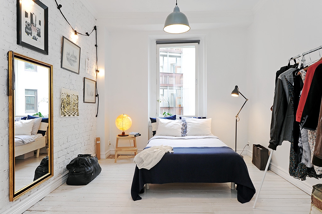 Scandinavian bedroom design