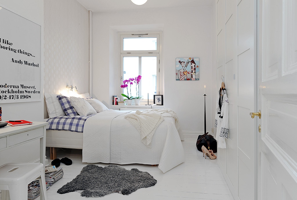 Scandinavian bedroom design