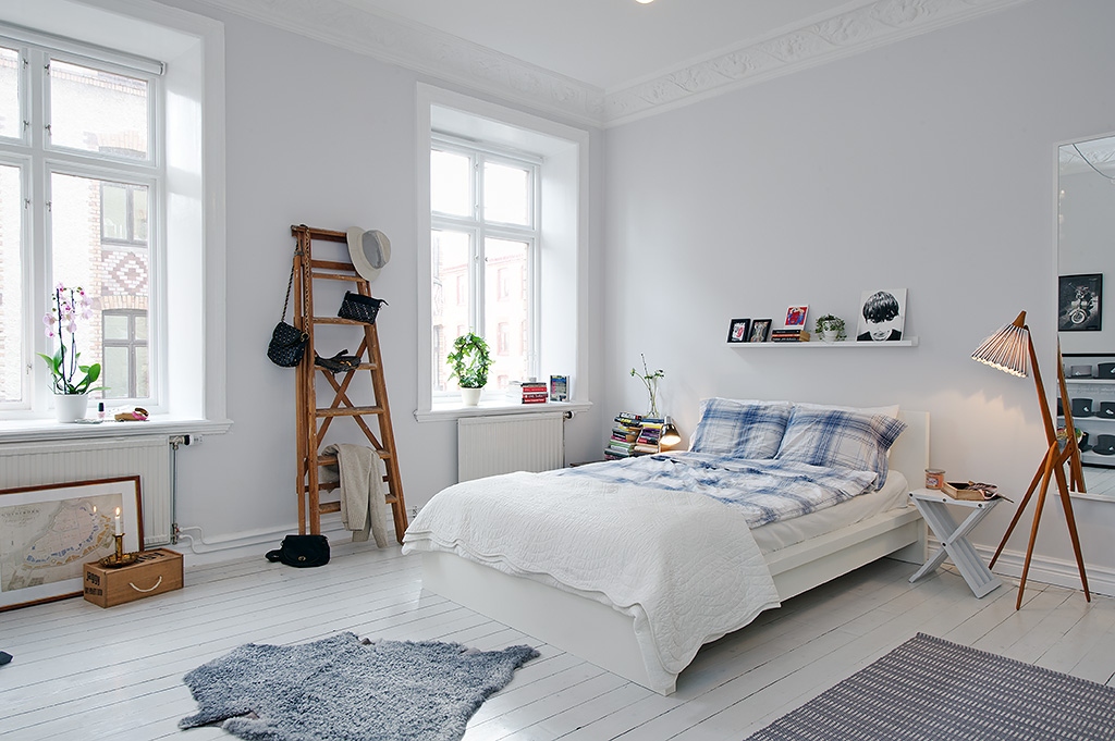 Scandinavian bedroom design