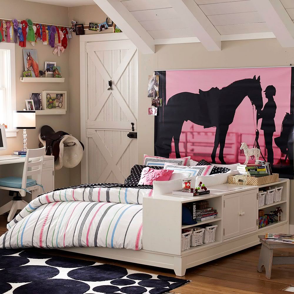 Chalkboard Wall Teenage Girl Bedroom