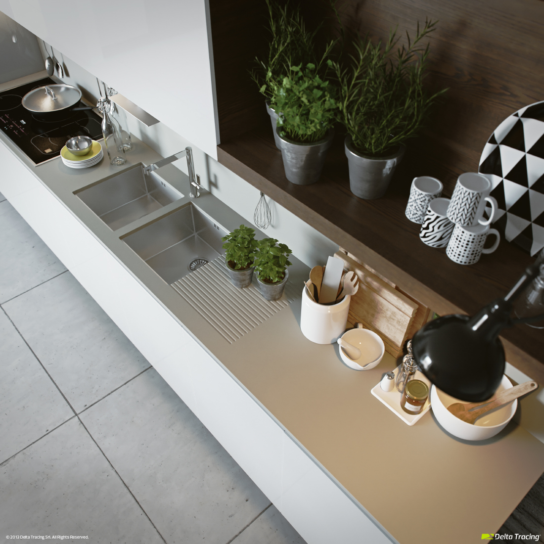 Modern kitchen design