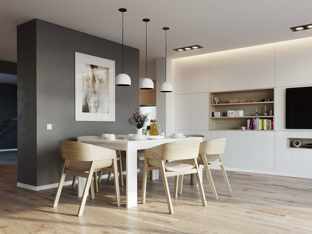 Scandinavian dining room design