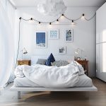 Scandinavian bedroom design
