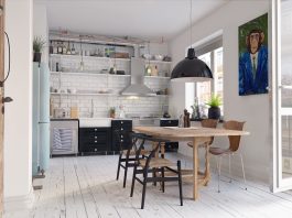 Scandinavian dining room design