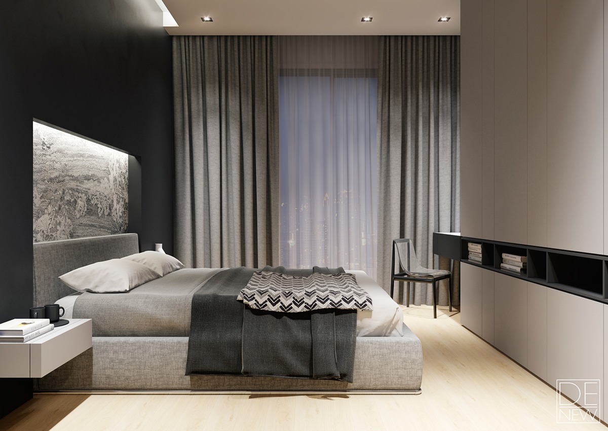 Simple and modern bedroom design