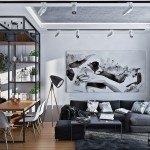 living room ideas black and white