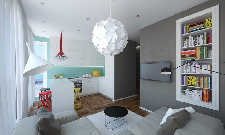 Stunning Soft Warm Berry Shades For Apartment Renovation Design image