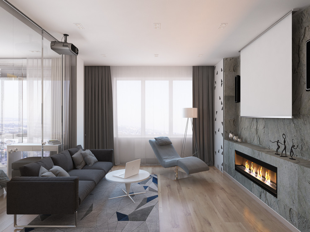 modern small  living room design