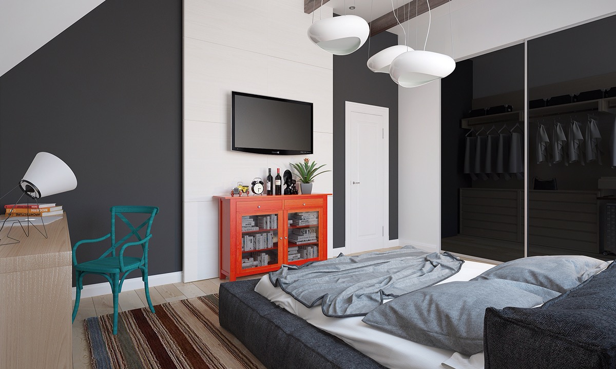 Small apartment interior design