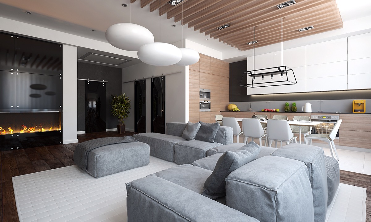 Small apartment interior design