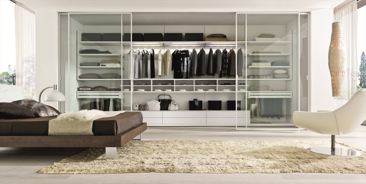 15 Luxury Bedroom Design With Elegant Wardrobe - RooHome