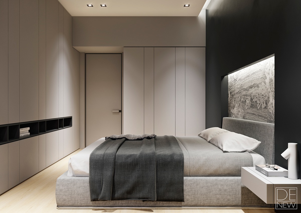 Simple and modern bedroom design