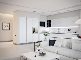 white apartment ideas