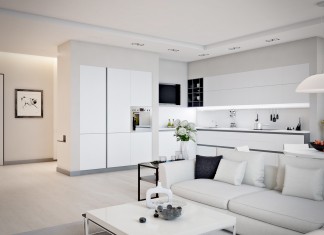 white apartment ideas