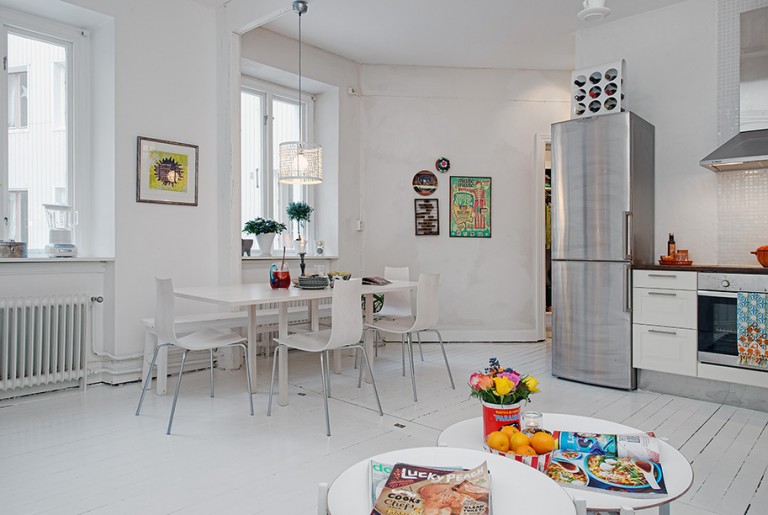 Stunning Scandinavian Style Apartment Design For Small Spaces image