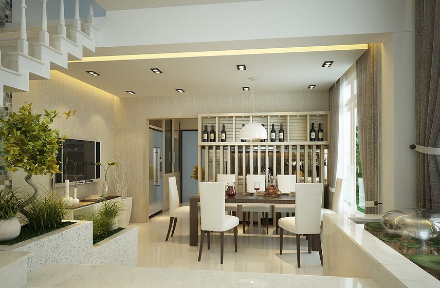 Contemporary dining room decorating ideas