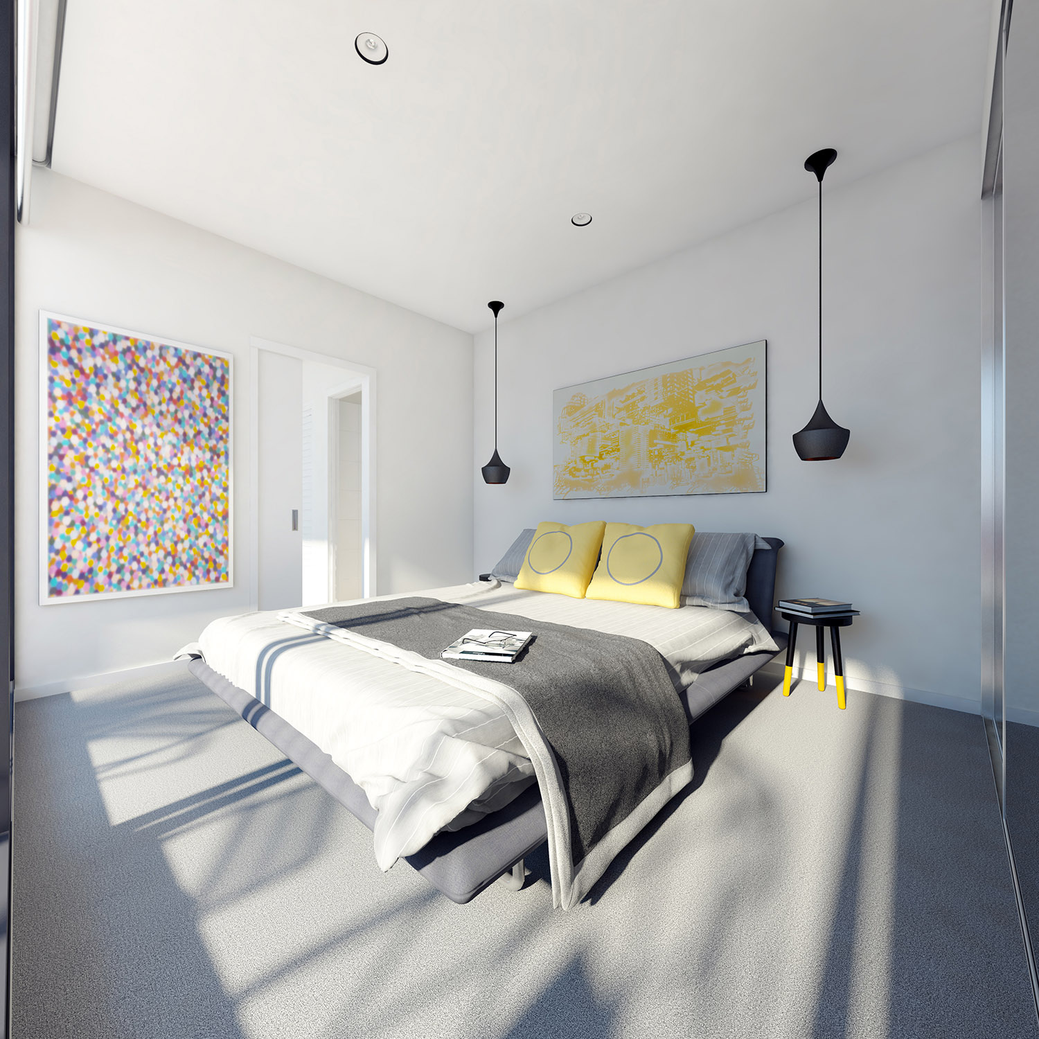 Modern bedroom color ideas