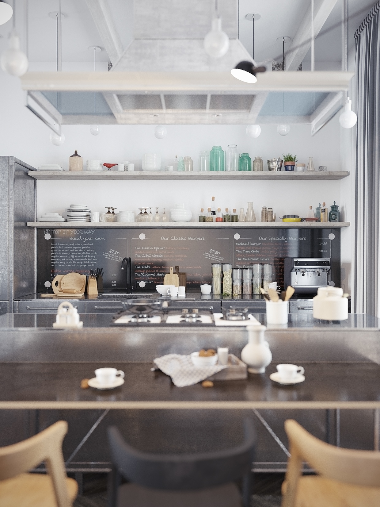 Scandinavian modern kitchen design ideas