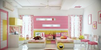 Colorful bedroom paint ideas for kids