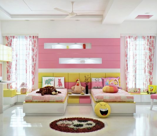 Colorful bedroom paint ideas for kids