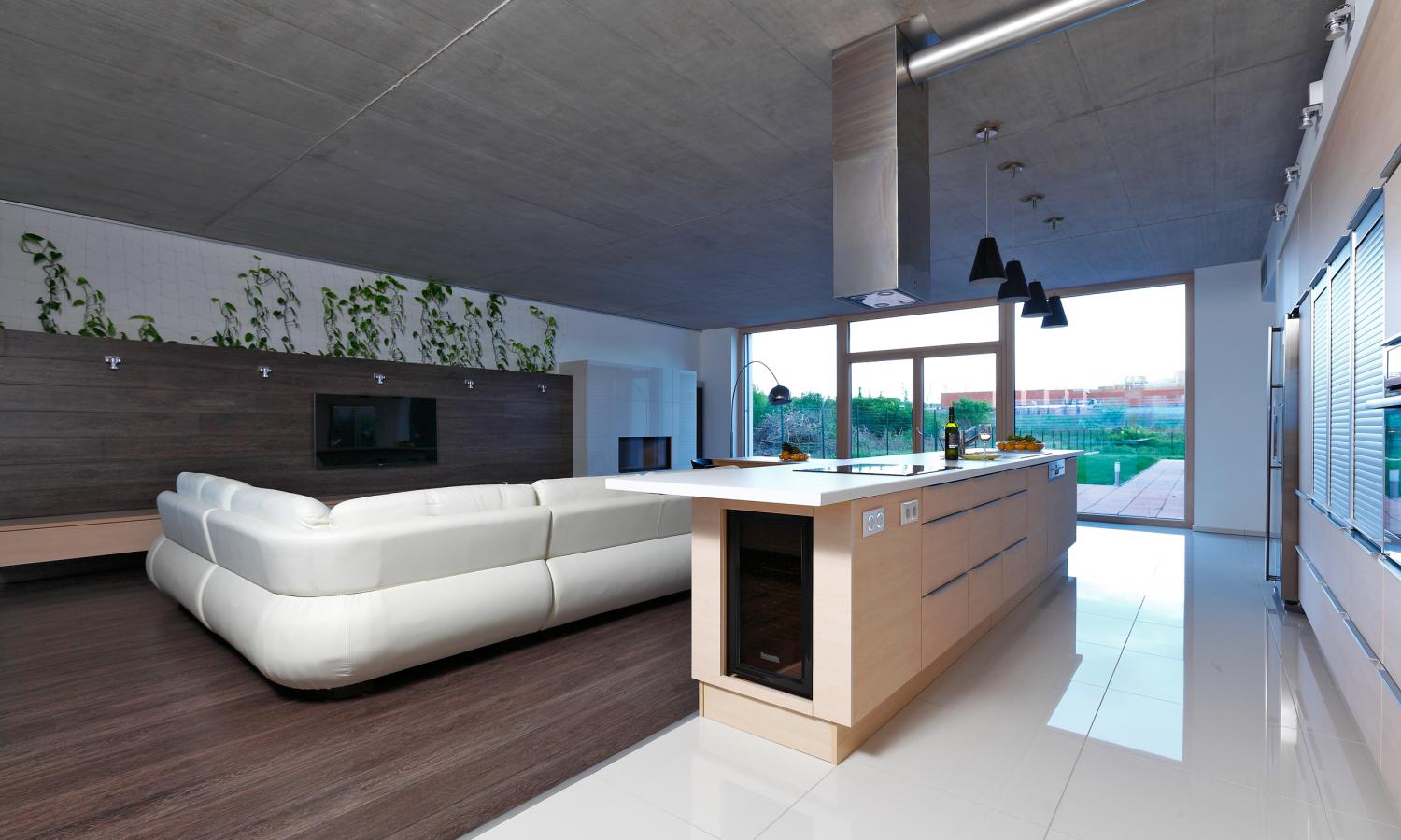 Open plan kitchen living room design ideas