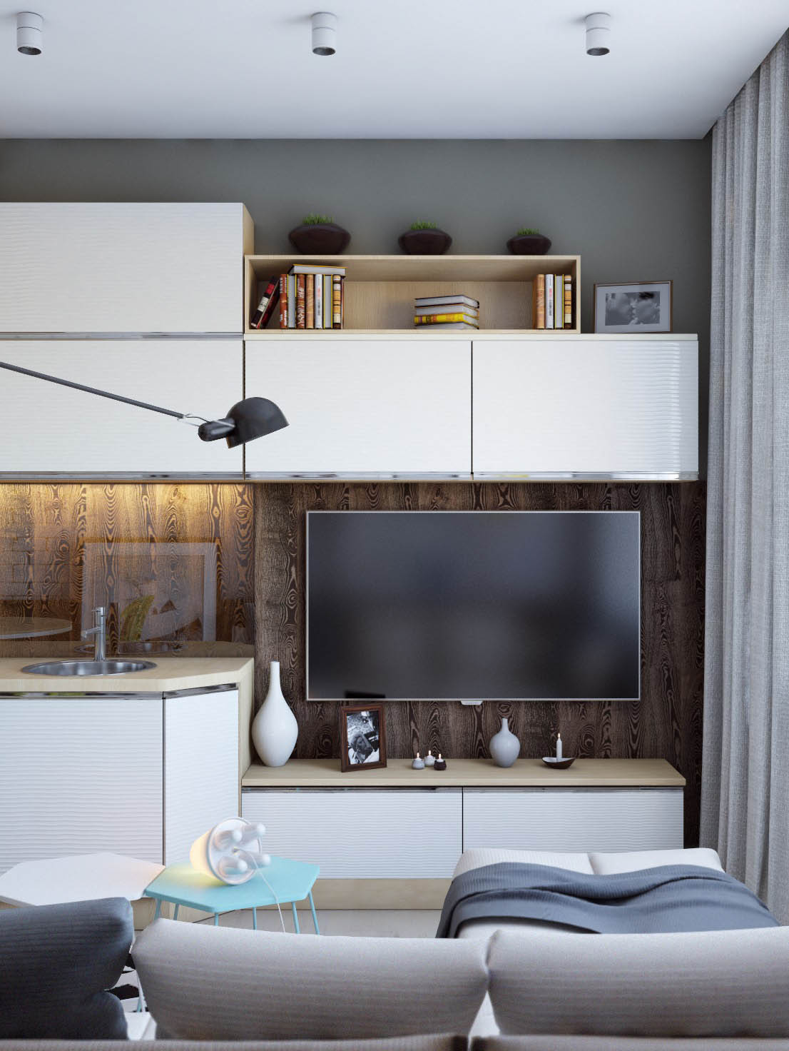 Super tiny apartment design ideas