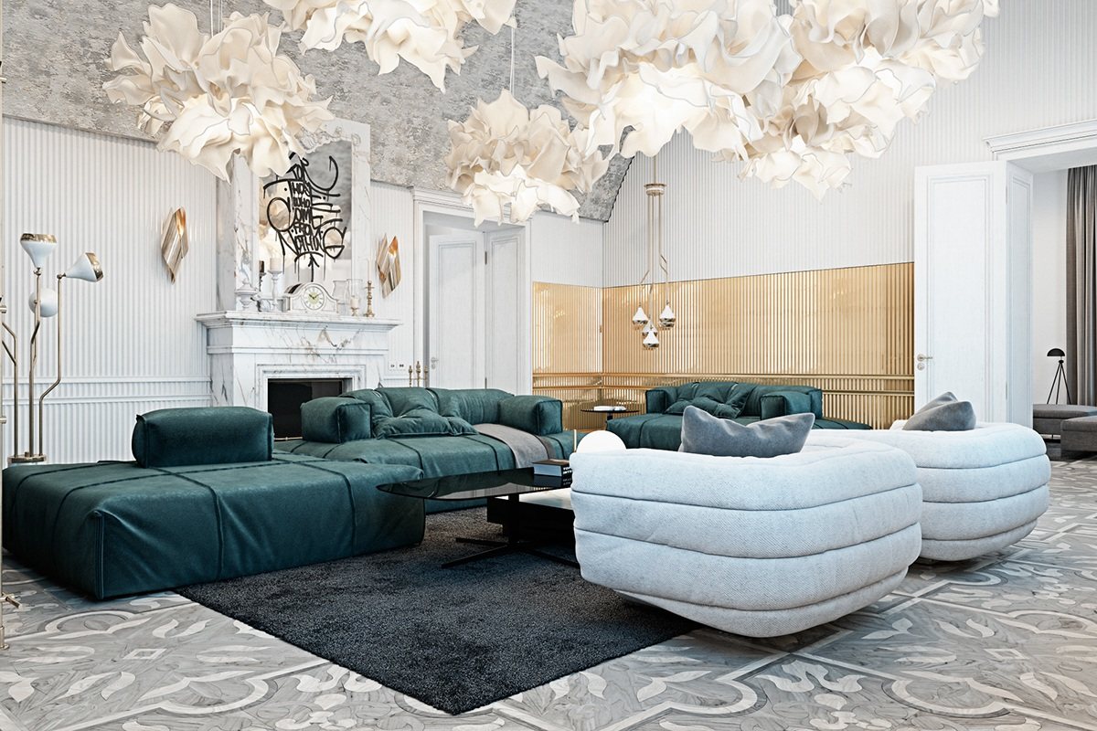 Unique living room design