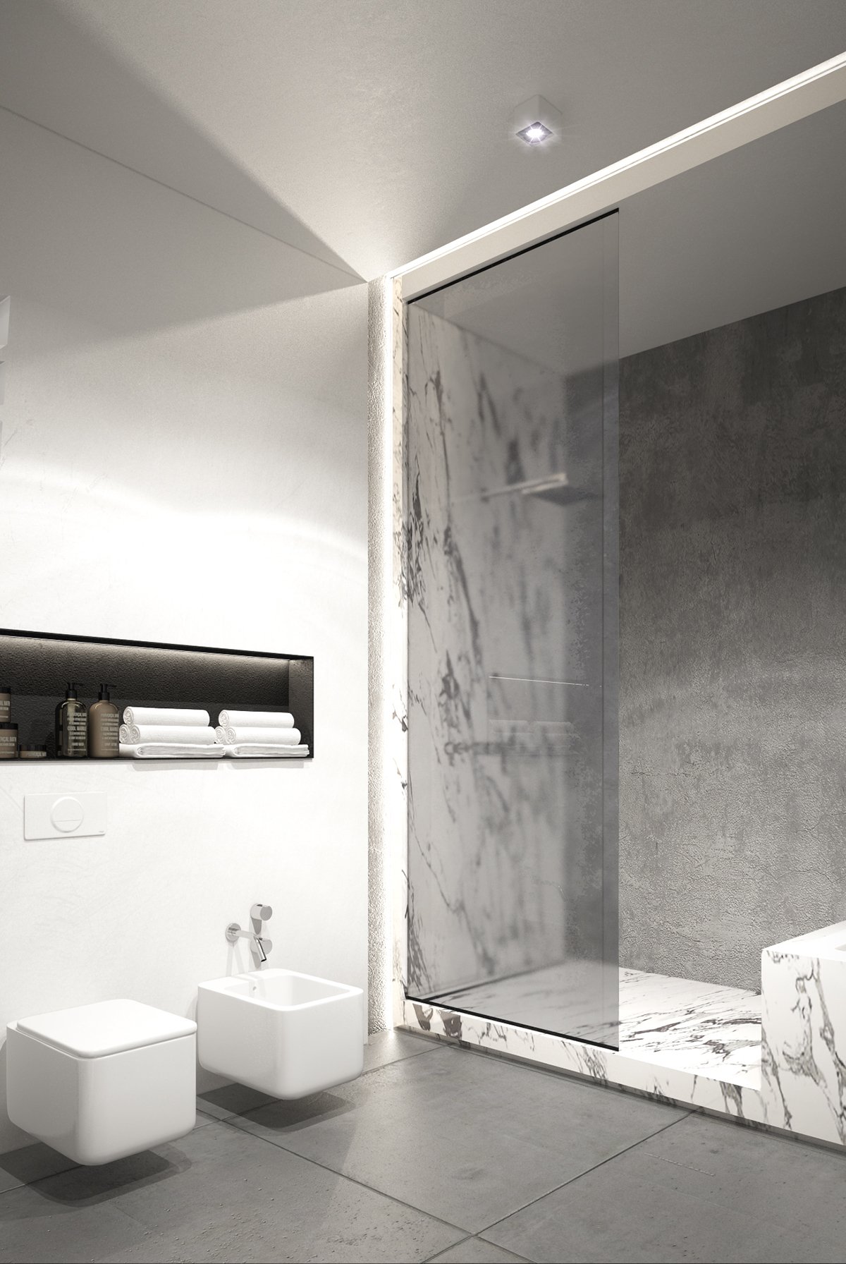 Modern bathroom design styles