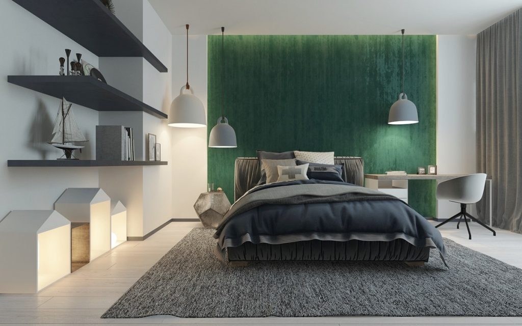 Green Bedroom Decorating Ideas For Teenager Bring Out a Cheerful ...