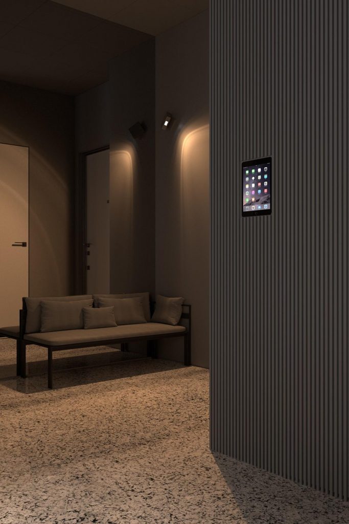 Illustration of Modern Light Gray Apartment Decorating Ideas