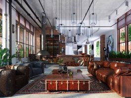 Loft living room design ideas