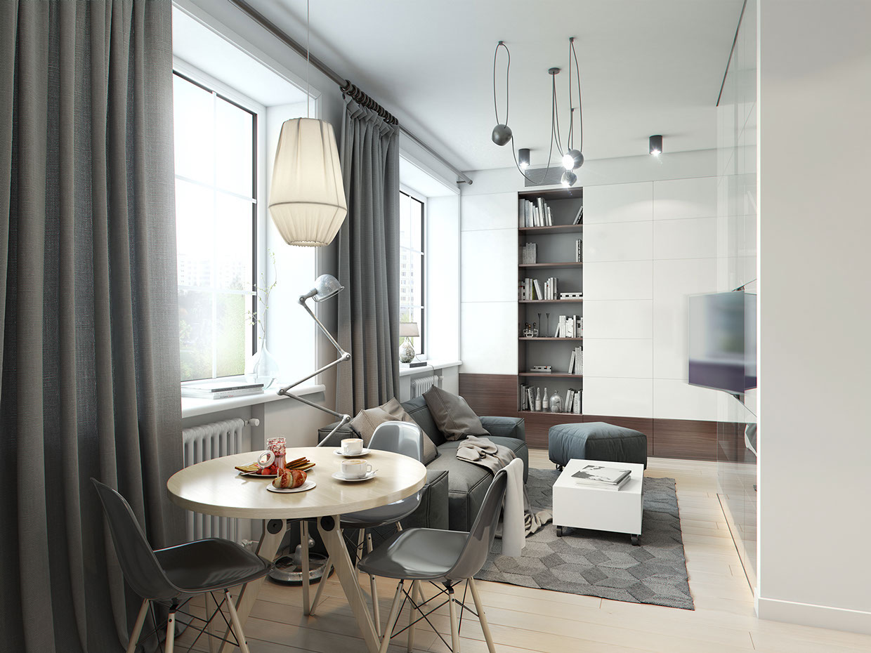 Studio apartment design inspiration