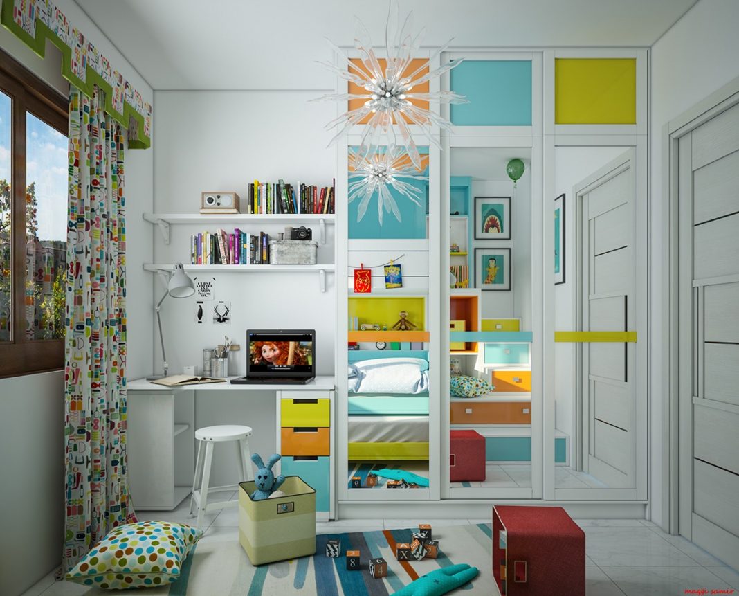 Colorful Kids Bedroom Paint Ideas For Energetic Kids - RooHome