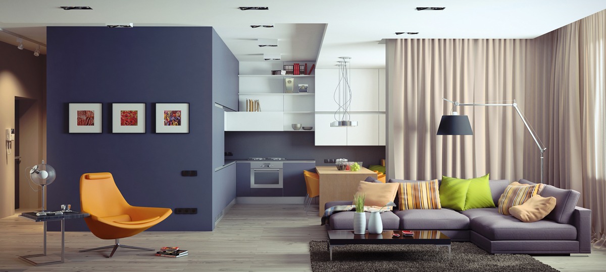 3 Open Plan Apartment Layout That Will Enchant You Roohome