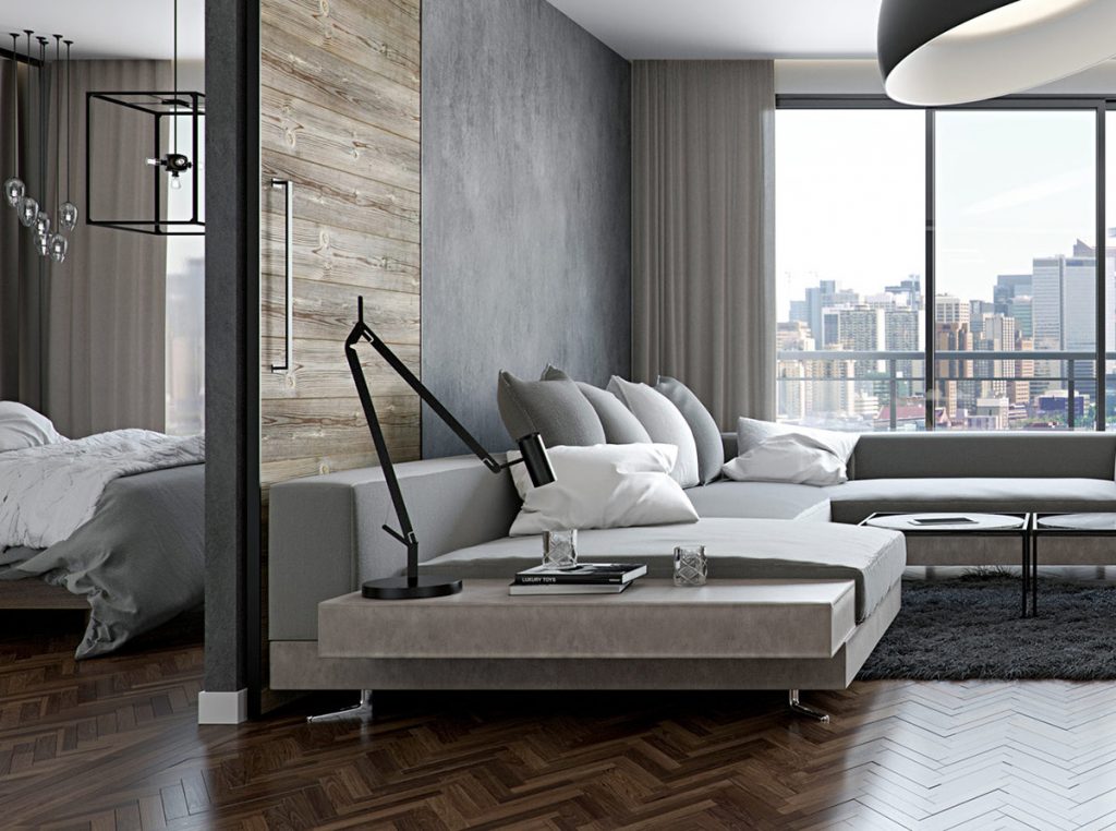 2 Awesome Gray Apartment Decorating Ideas Bring Out a Cozy Impression ...