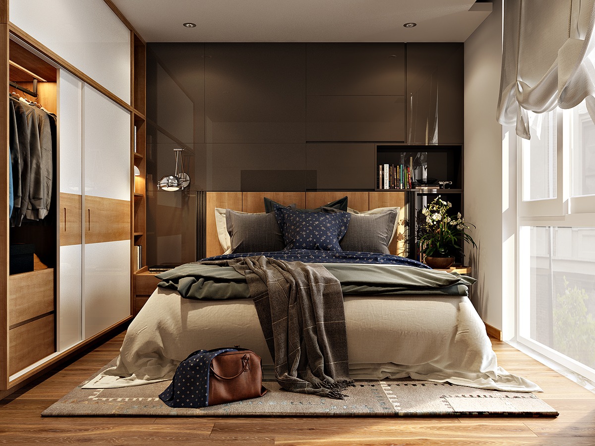 Contemporary bedroom design