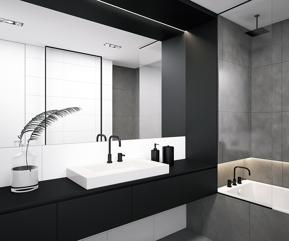 Bathroom interior design 