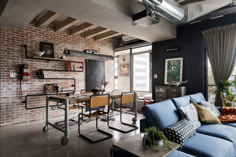 Picture of A Stylish Urban Apartment Interior Design Styles - RooHome