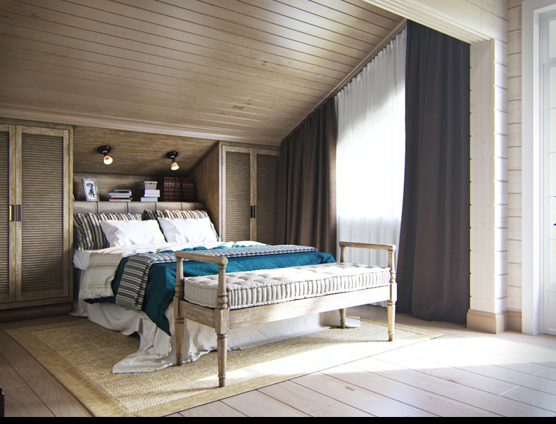 Rustic bedroom design ideas